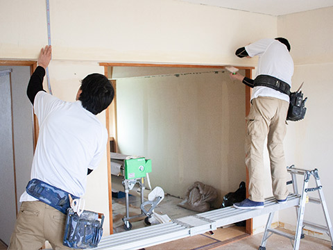 ただ施工するだけでなく可能な限りお客様目線で、安心して施工を任せていただけるように努めます。